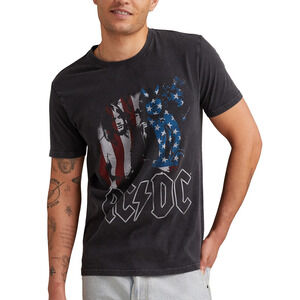 Lucky Brand AC/DC America Graphic T-Shirt Men’s XL NWT Rock Band Tee